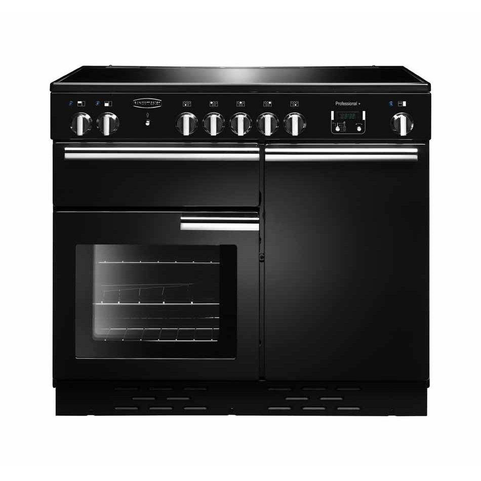 Rangemaster PROP100EIGB-C 100cm Induction Range Cooker Professional Plus Black/Chrome Rangemaster PROP100EIGB-C 100cm Induction Range Cooker Professional Plus Black/Chrome