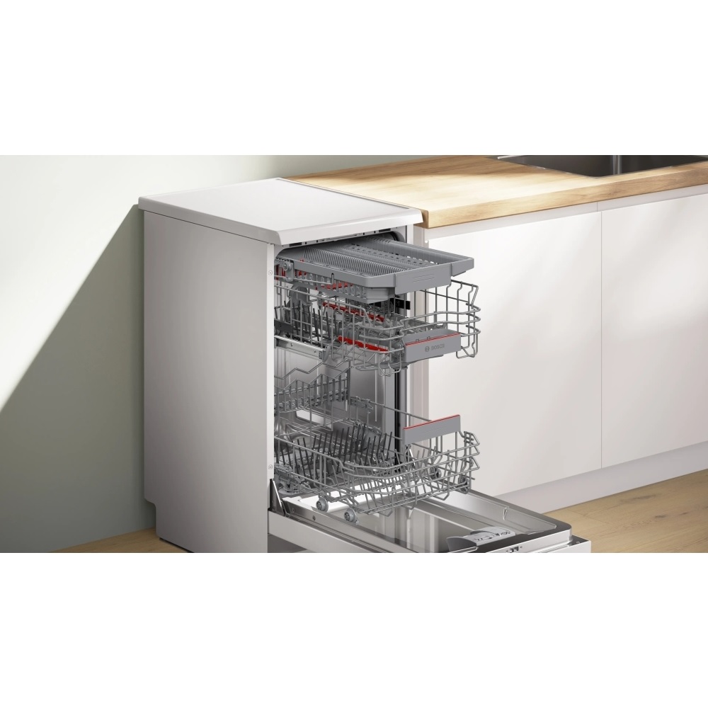 Bosch SPS4HMW14G Series 4 Slimline Dishwasher - White - Image 3