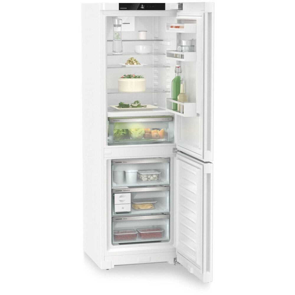 Liebherr CBNC5223 No Frost Fridge Freezer, 70/30, White - Image 1