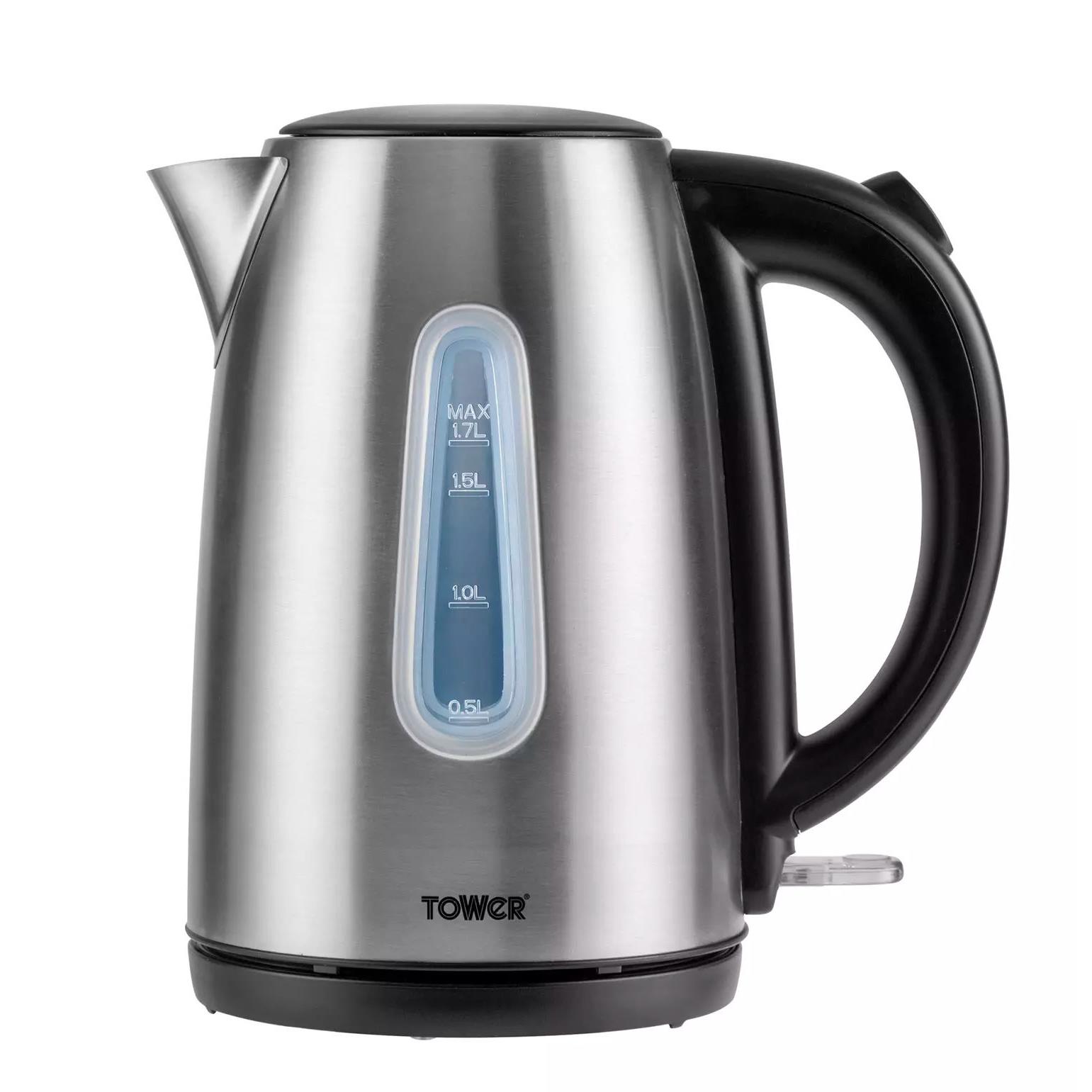 Tower T10015 3kw Brushed Steel Kettle