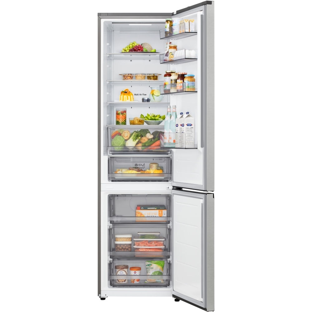 LG GBBSJ2CCPY Total No Frost Fridge Freezer, 70/30, Silver, C Rated - Image 2 LG GBBSJ2CCPY Total No Frost Fridge Freezer, 70/30, Silver, C Rated - Image 2