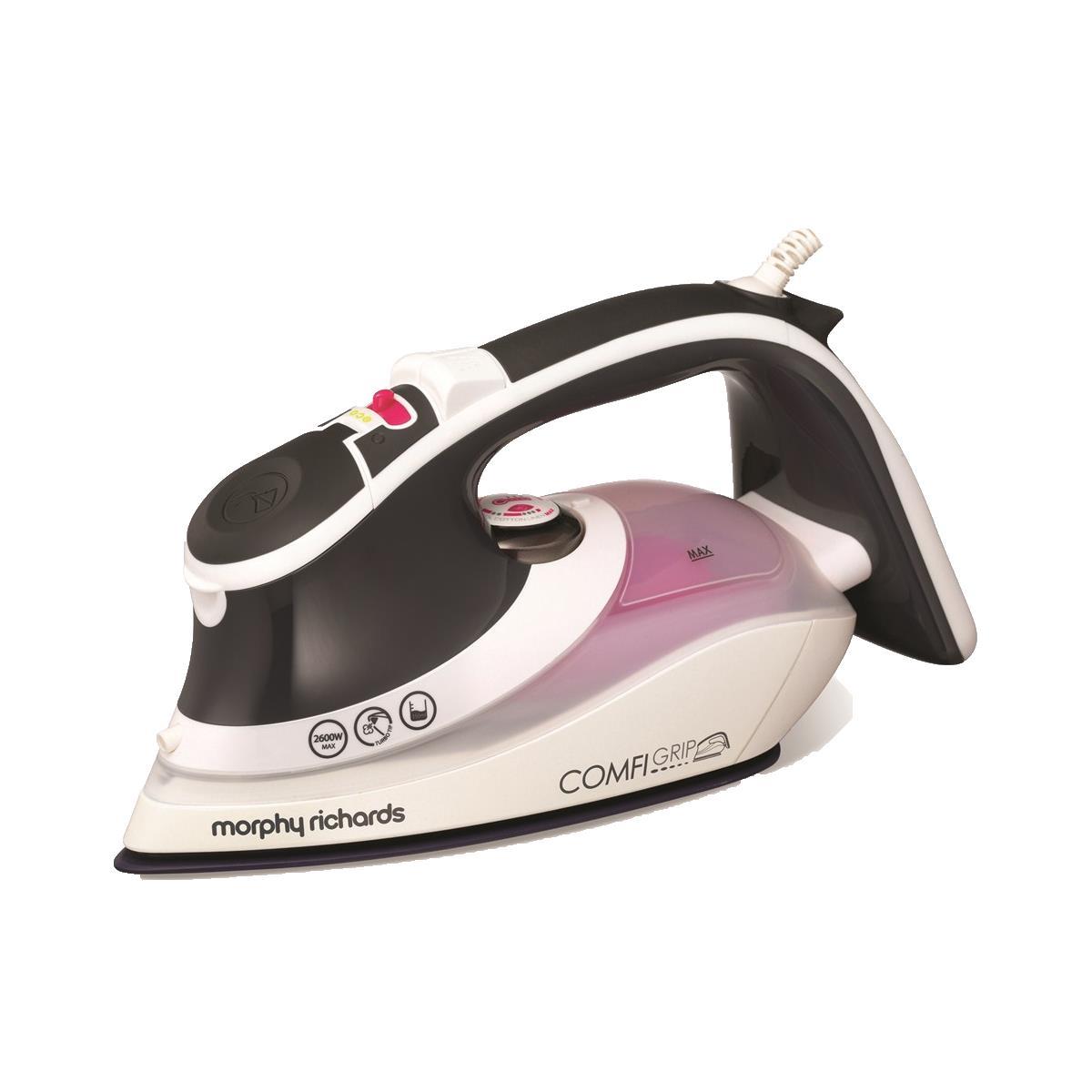 Morphy Richards 301018 2600W Comfigrip Steam Iron - Image 1 Morphy Richards 301018 2600W Comfigrip Steam Iron - Image 1