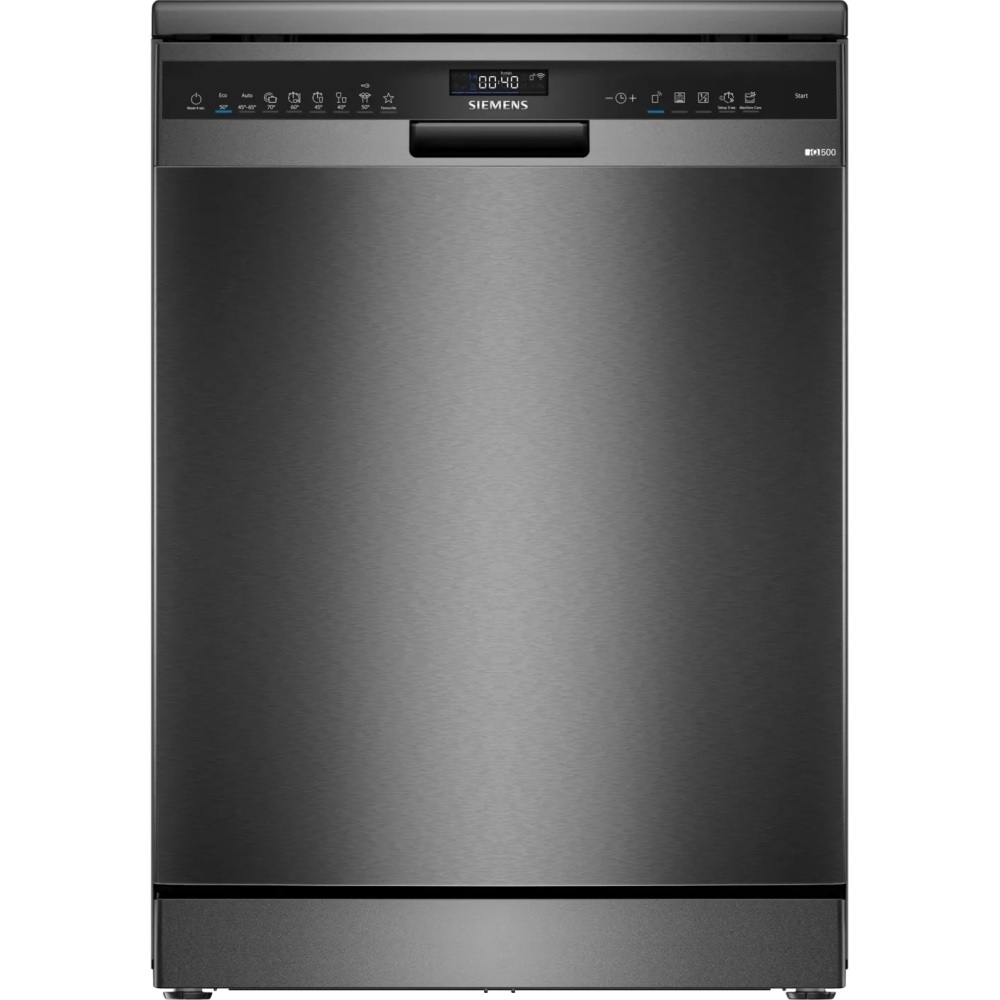 Siemens SN25EC13CE Dishwasher, 14 Place Settings - Black