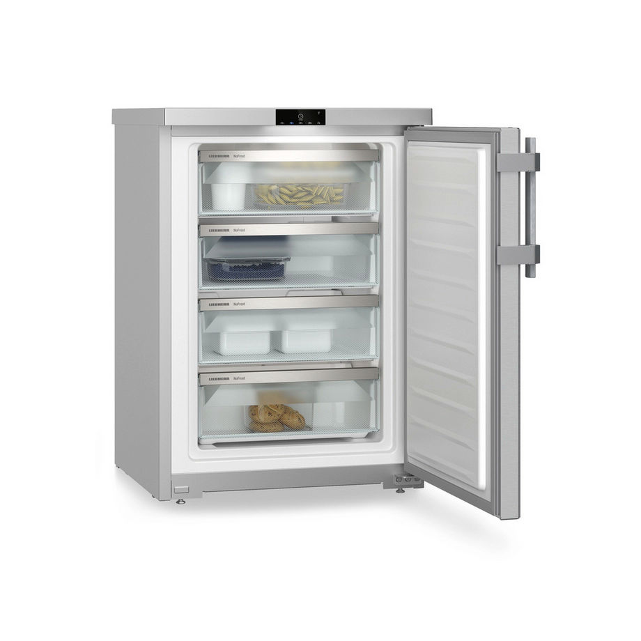 Liebherr FNSDDI1624 60cm Freezer - Silver - Image 2 Liebherr FNSDDI1624 60cm Freezer - Silver - Image 2