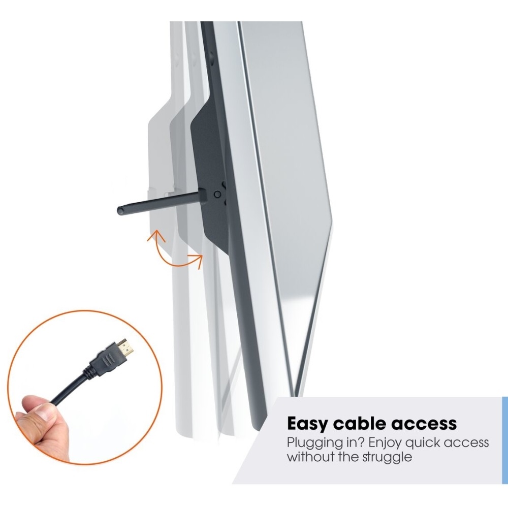 Vogels TVM3405 Comfort - Fixed TV Wall Mount 32”-77" – Black - Image 6