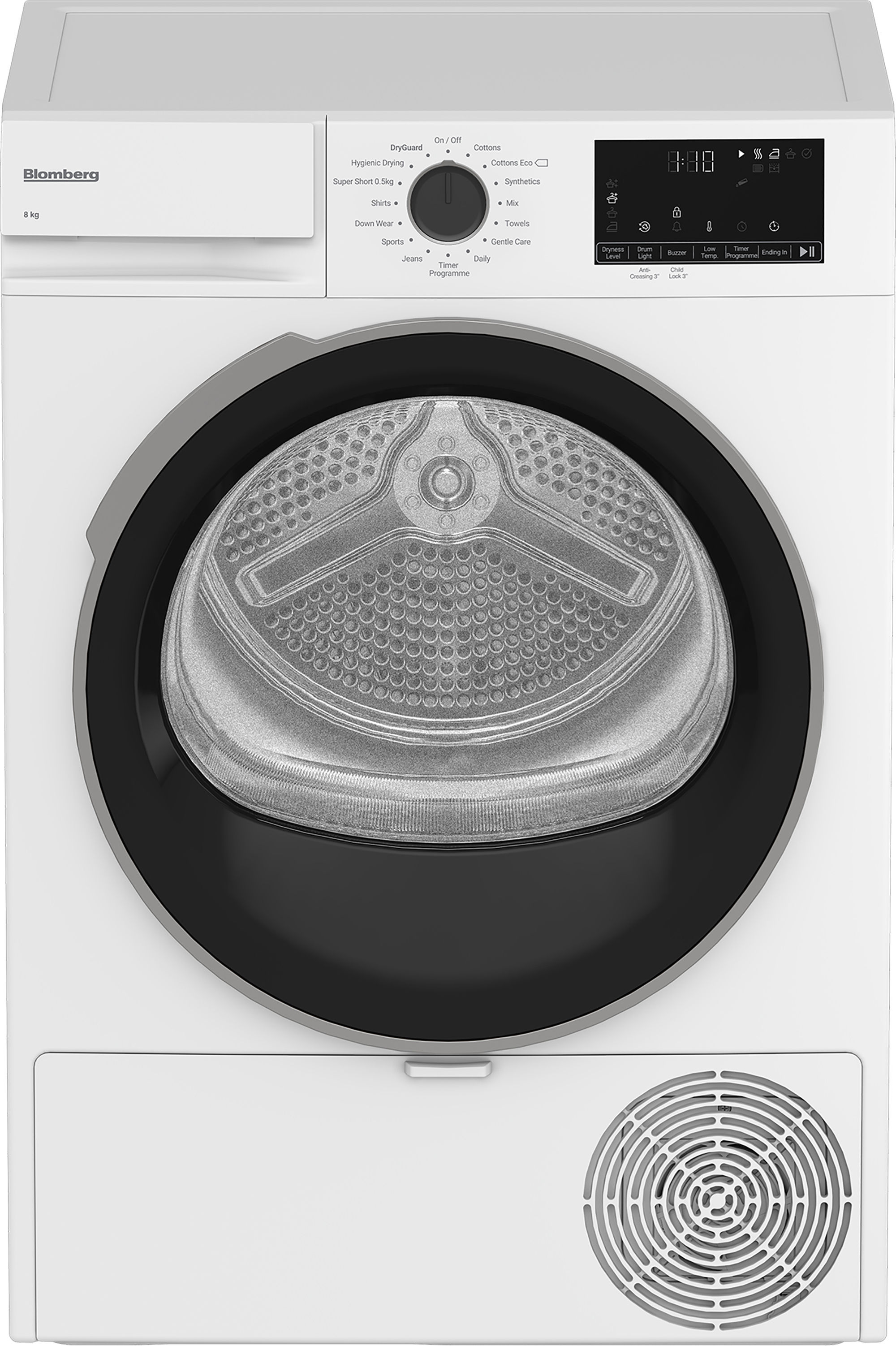 Blomberg LTA18321W 8kg Heat Pump Tumble Dryer - White