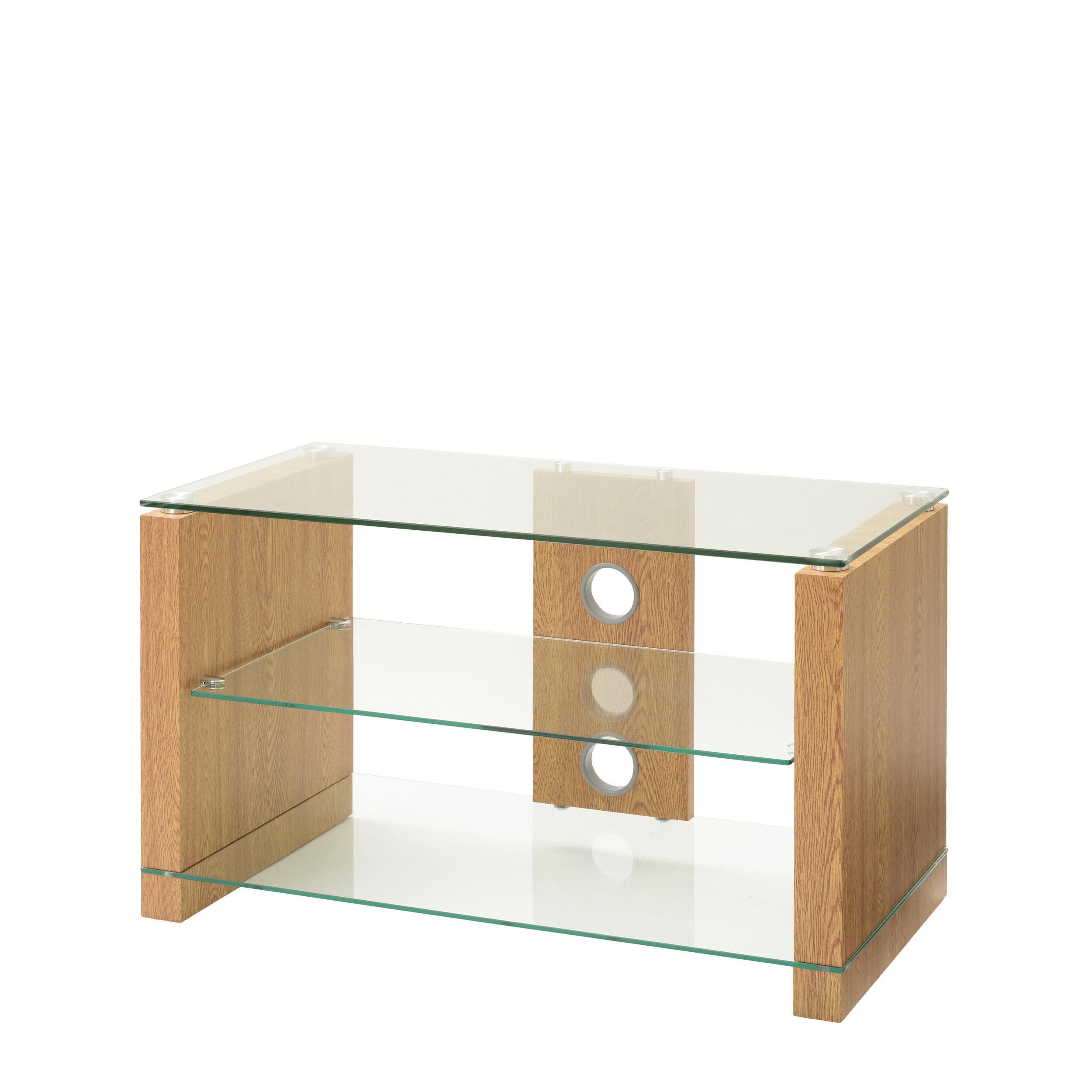 TTAP L611-800 Elegance TV Stand in Oak, 800 mm - Image 1