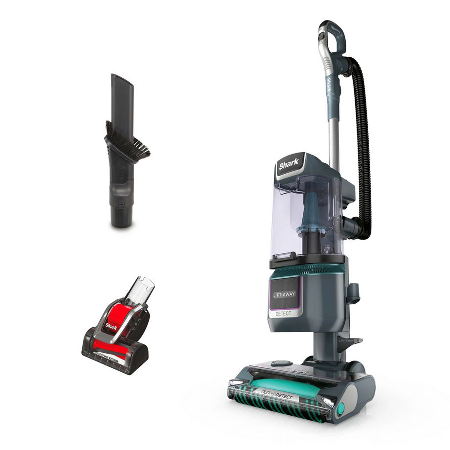  Shark LA791UKT Detect Pet Pro Upright Corded Vacuum - Adriatic Teal / Silver
