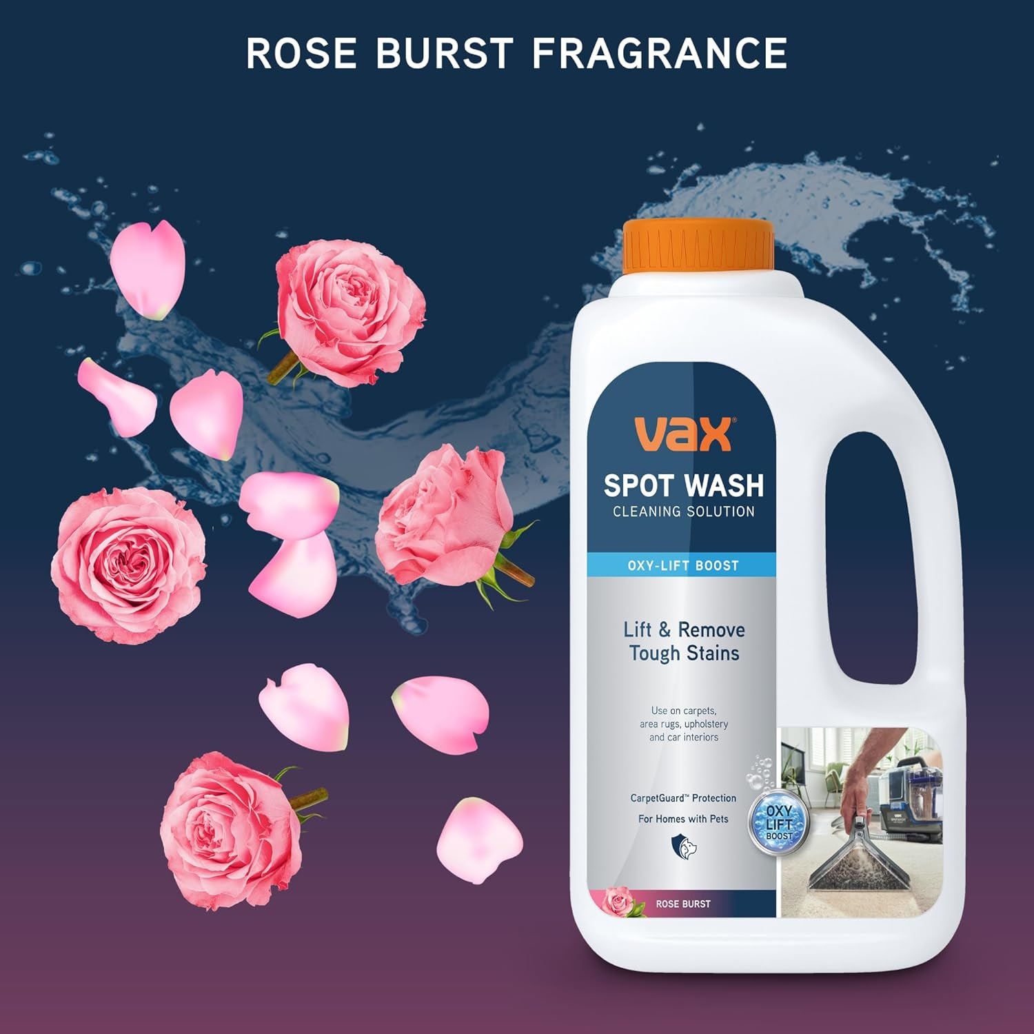 VAX 1-9-143106 SpotWash Oxy-Lift 1.5L Spot Cleaning Solution VAX 1-9-143106 SpotWash Oxy-Lift 1.5L Spot Cleaning Solution