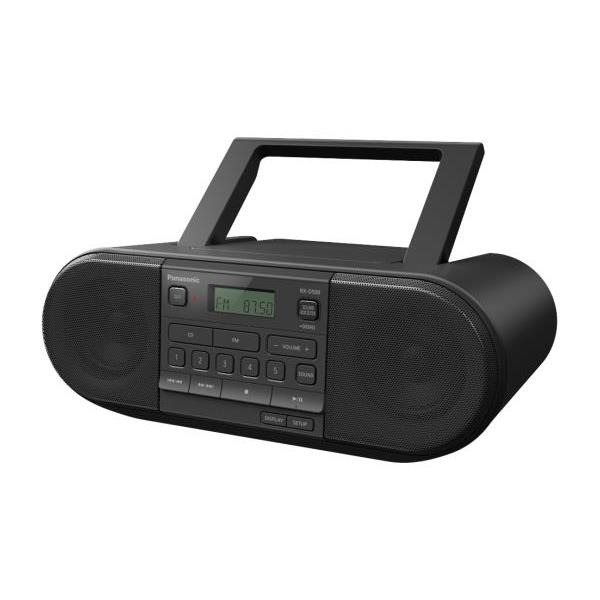Panasonic RXD500EBK Portable Radio with CD Player Panasonic RXD500EBK Portable Radio with CD Player