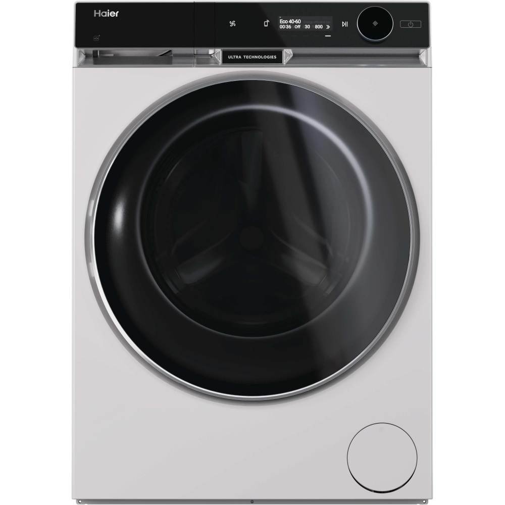 Haier HWD120BD16397EUK 12kg/7kg, 1600 Spin Washer Dryer - White