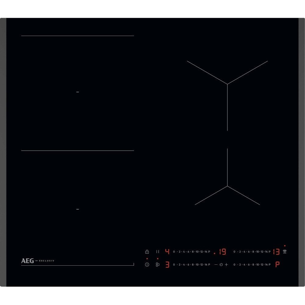 AEG SO64IB00FB 6000 Bridge 59cm Induction Hob - Black - Image 1 AEG SO64IB00FB 6000 Bridge 59cm Induction Hob - Black - Image 1