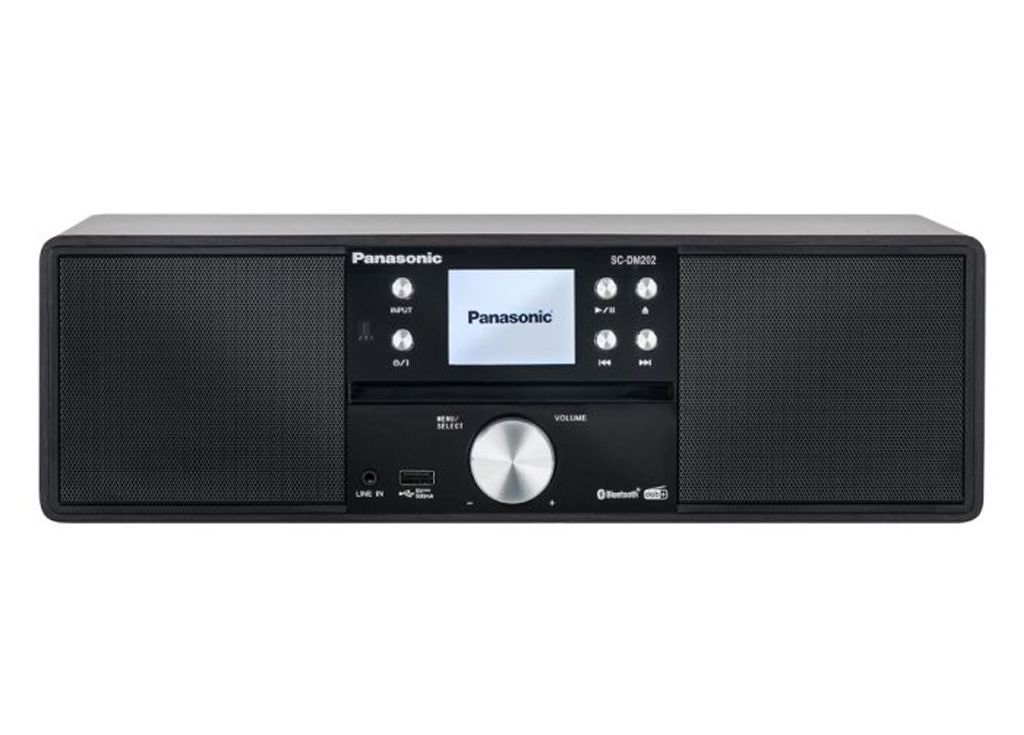 Panasonic SC-DM202EGK CD, DAB+ / FM Radio All-in-One Stereo System - Black Panasonic SC-DM202EGK CD, DAB+ / FM Radio All-in-One Stereo System - Black