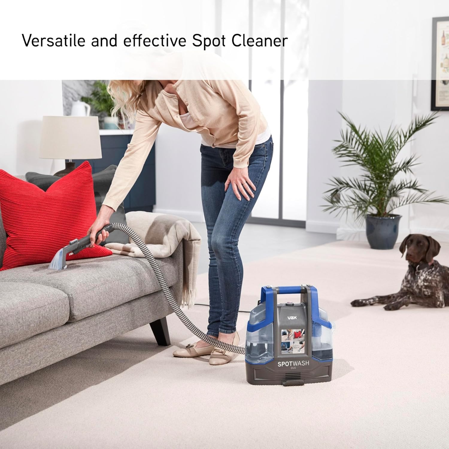 VAX CDCW-CSXA SpotWash Duo Spot Cleaner - Grey/Blue - Image 2 VAX CDCW-CSXA SpotWash Duo Spot Cleaner - Grey/Blue - Image 2