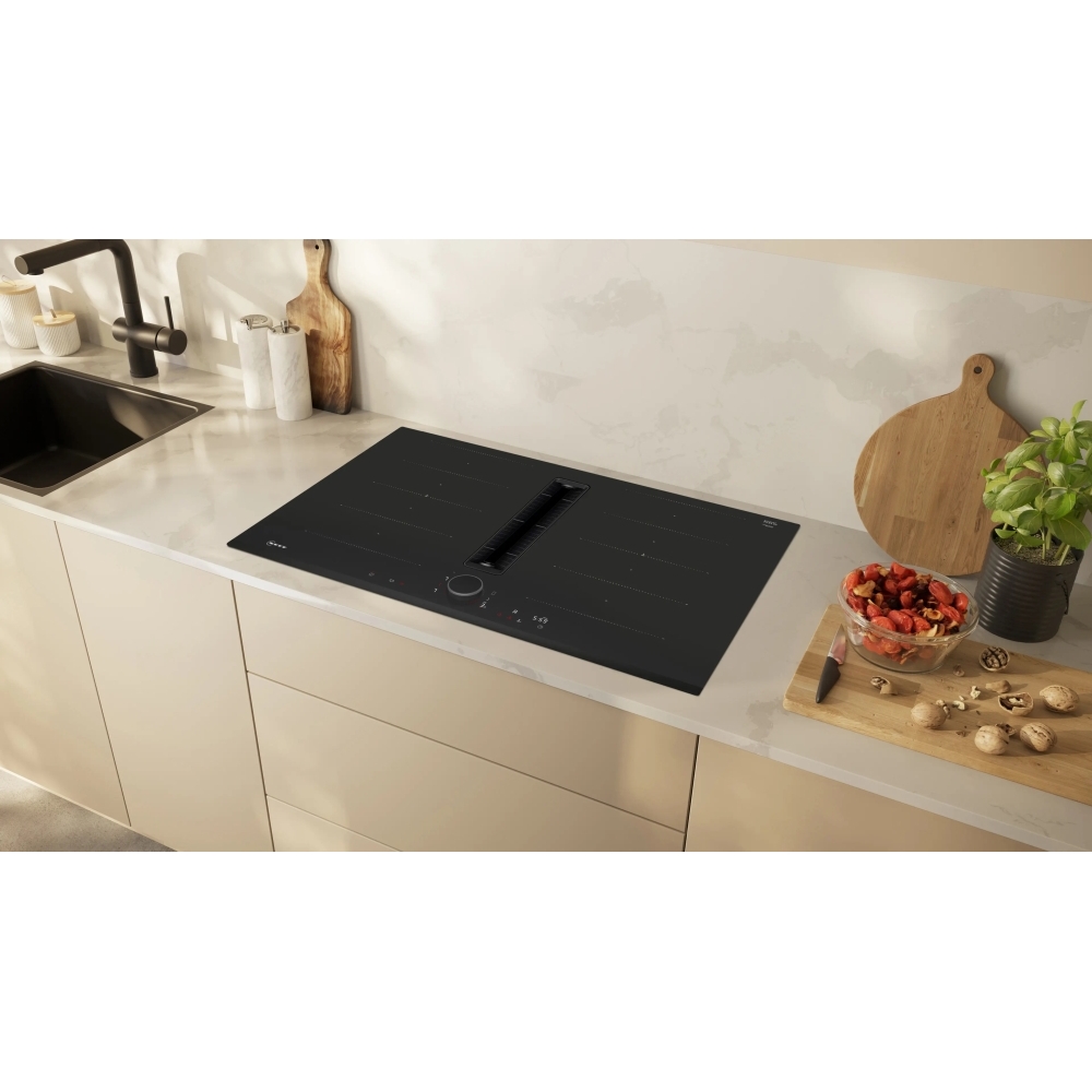 Neff V68FUX4L0 N90 80cm Vented Hob, Black, B Rated - Image 2