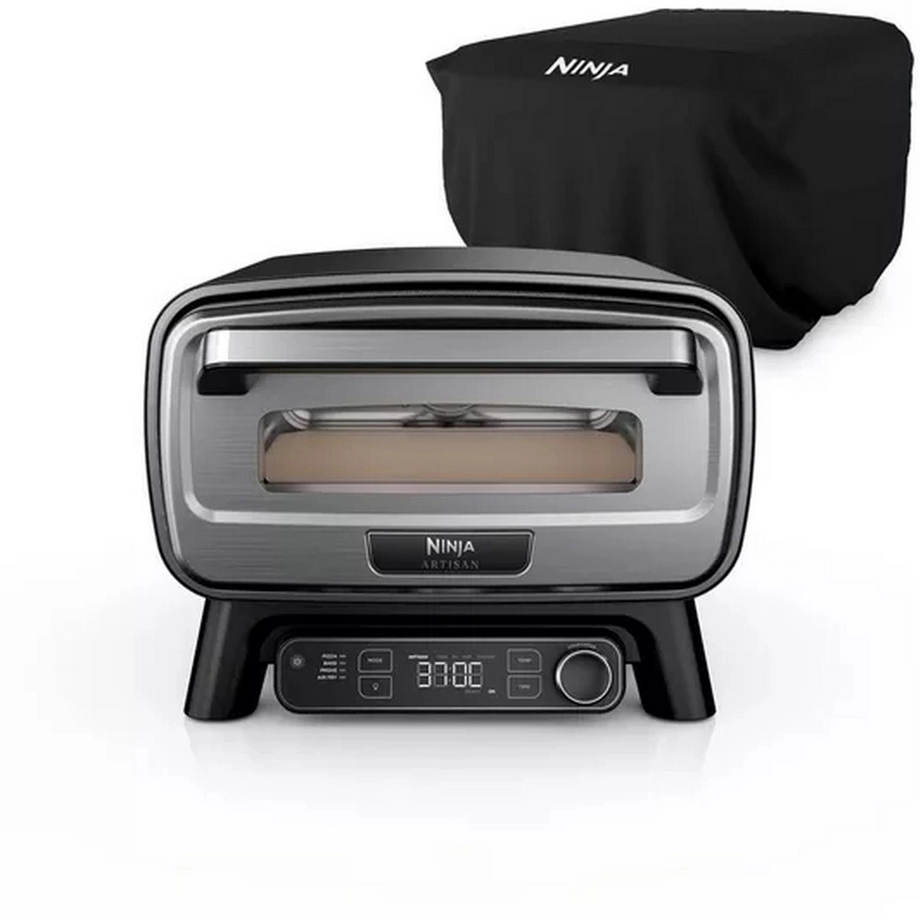 Ninja MO203UK Artisan Outdoor Pizza & Air Fry Oven with Cover - Grey Ninja MO203UK Artisan Outdoor Pizza & Air Fry Oven with Cover - Grey