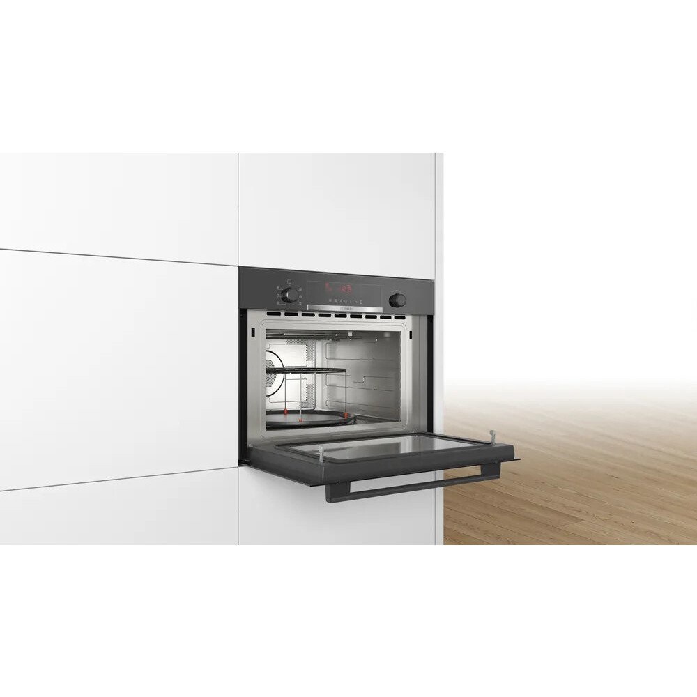Bosch CMA583MB0B Series 4 Built-In Combination Microwave Oven with Hot Air – Black - Image 3