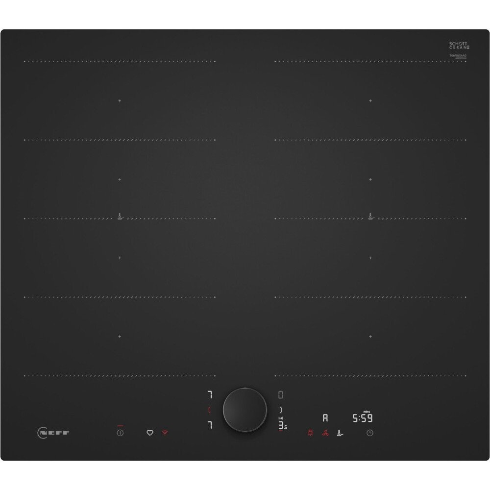 Neff T66NUX4A0 59cm Induction Hob – Black