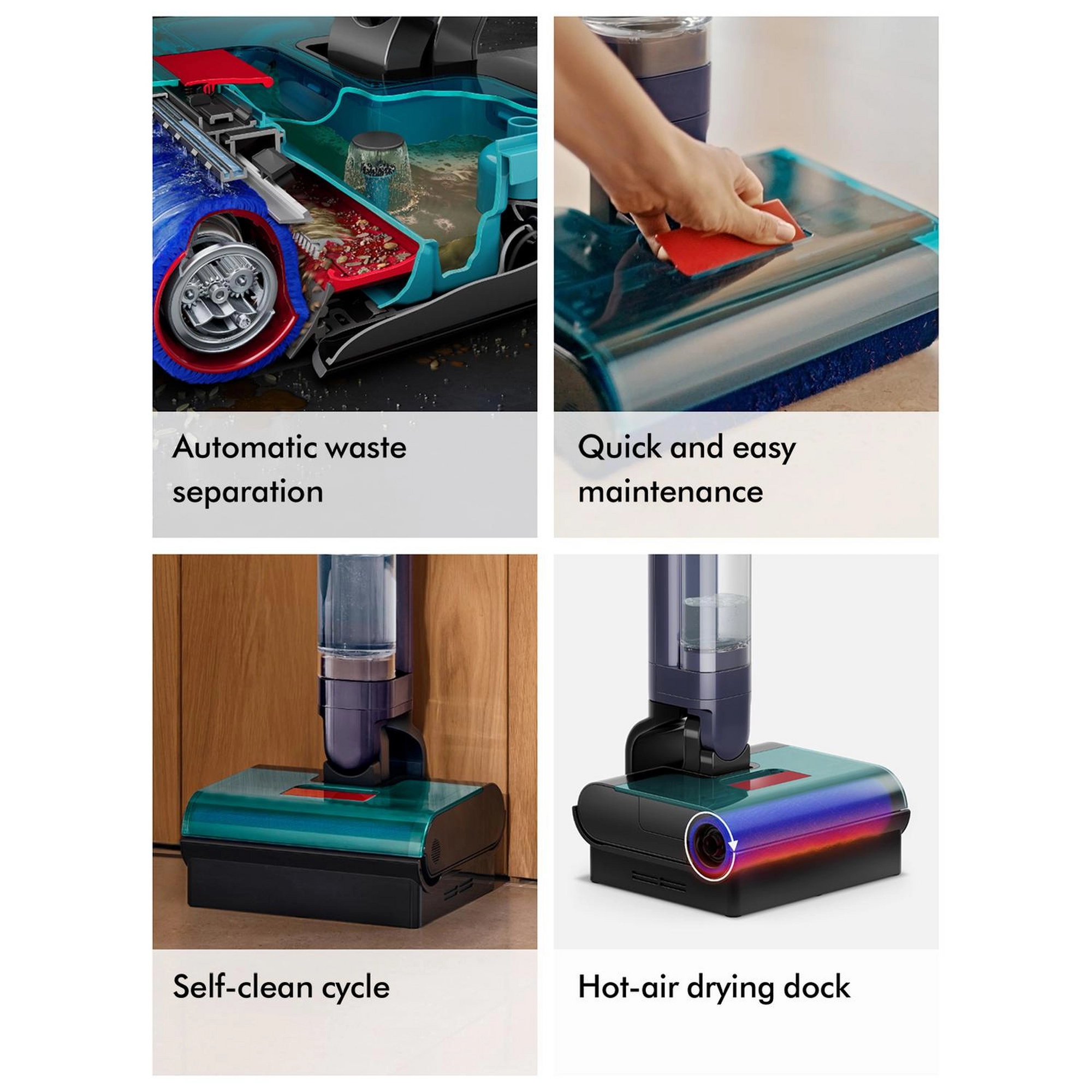 Dyson CLEANWASHKIT Cordless Clean & Wash Vacuum & 02PROBIOTIC Hard floor cleaning solution - Image 3