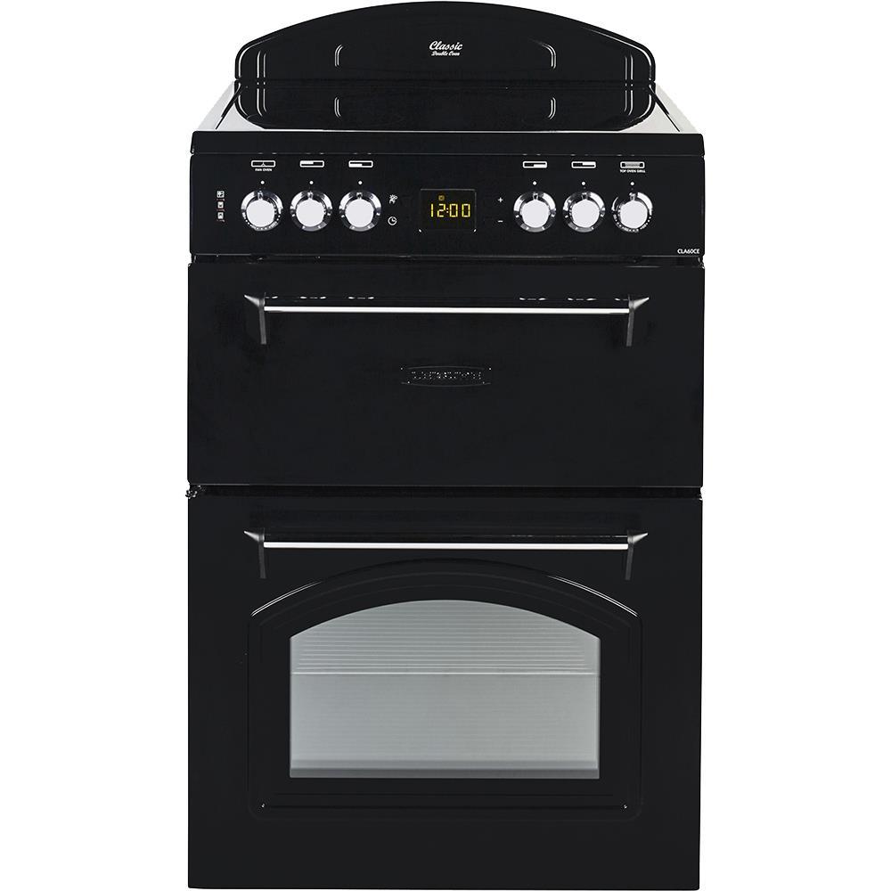 Leisure CLA60CEK 4 zone electric ceramic hob - Catalytic liners - Integrated electric grill