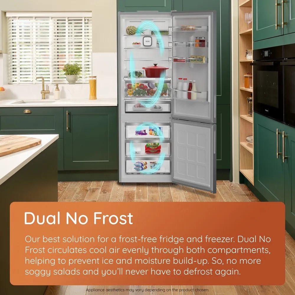 Hotpoint HPK25292B4UK Dual No Frost 70/30 Integrated Fridge Freezer with VitalCare - Image 6