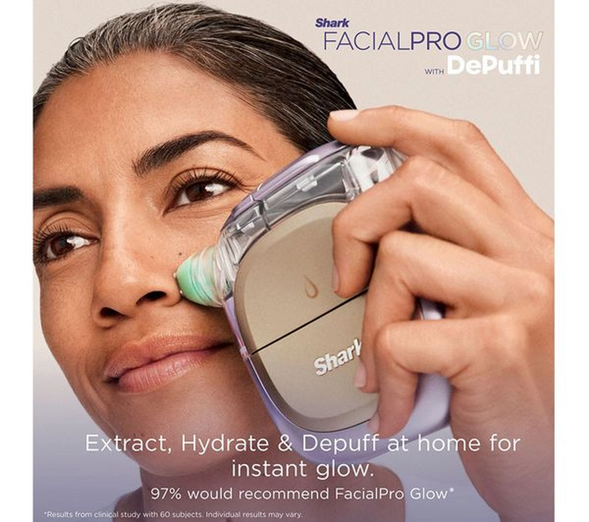 Shark FH320UKBK FacialPro Glow Glow-Boosting At-Home Facial System - Warm Black - Image 2