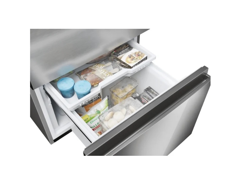 Haier HTW5618EWMG Total No Frost Fridge Freezer, 60/40 - Silver - Image 5