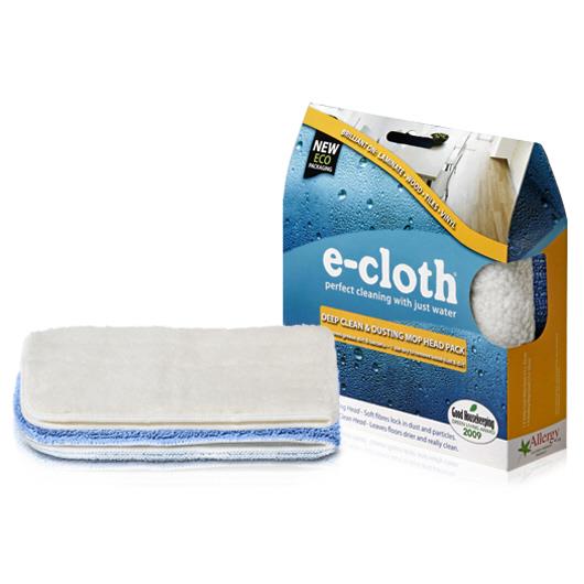ECloth 21401 Deep Clean and Dusting Mop Head Pack