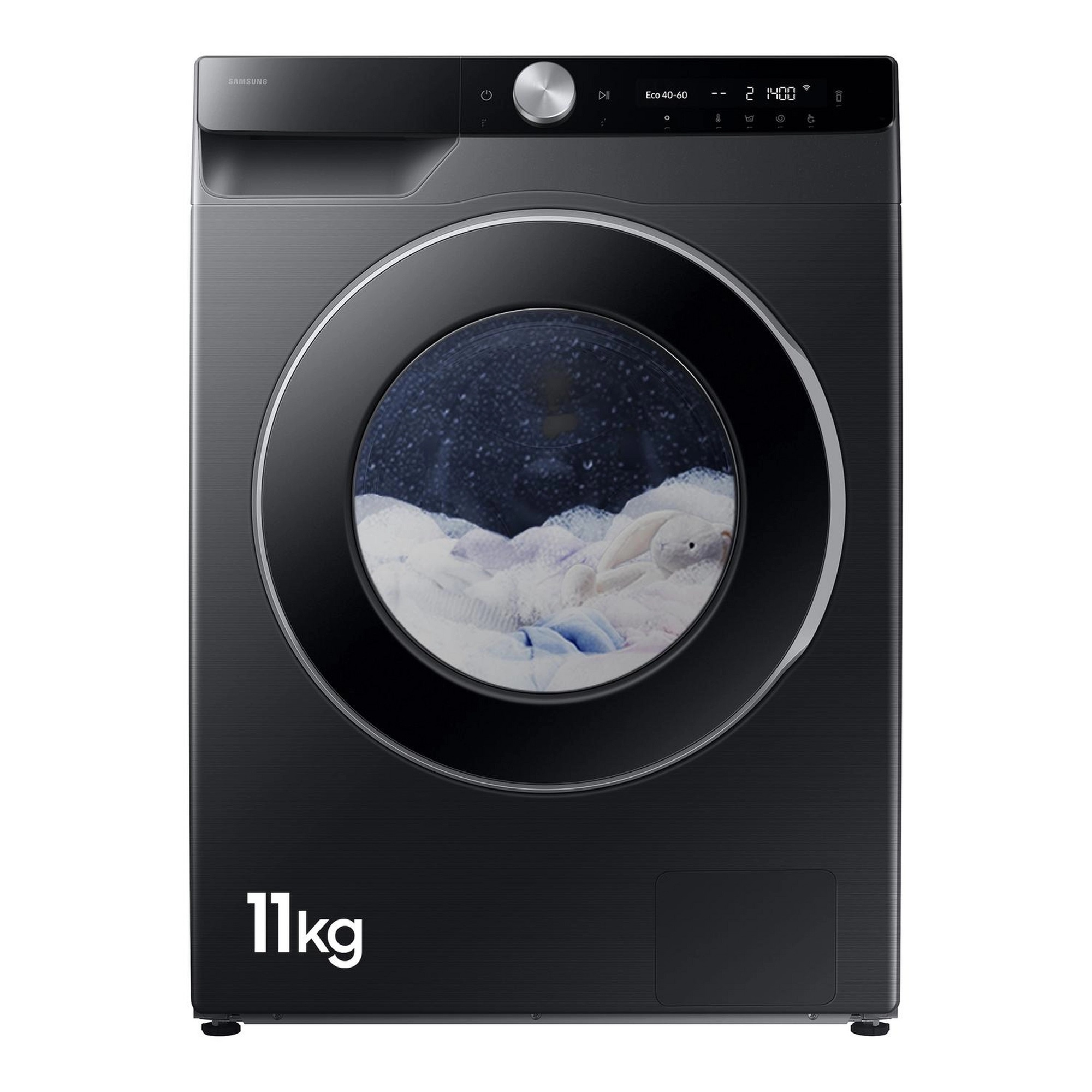 Samsung WW11DG6B25LBU1 9kg 1400 Spin Washing Machine - Black - Image 1