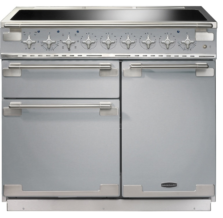 Rangemaster ELS100EISS 100cm Induction Range Cooker Elise Stainless Steel/Brushed Nickel