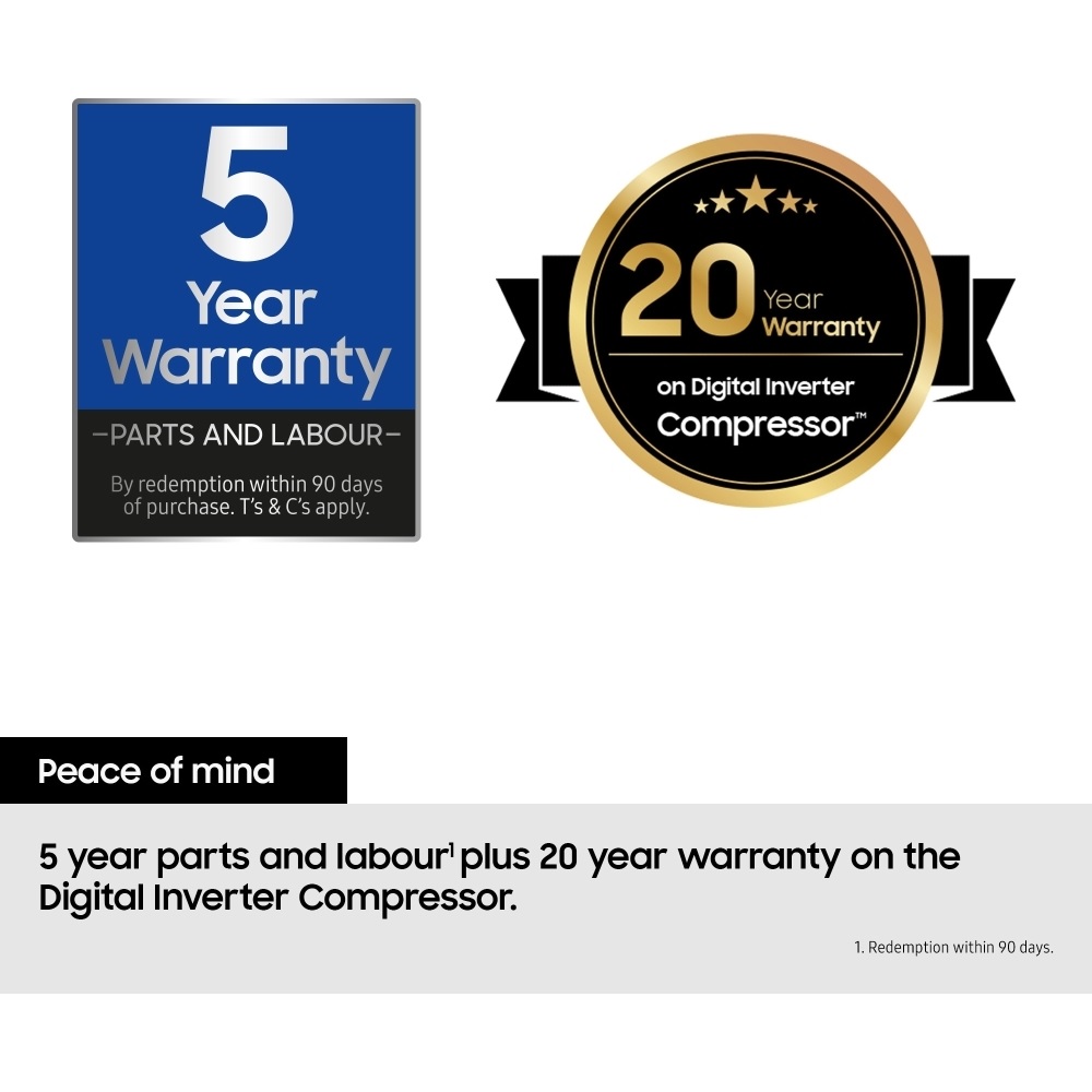 Samsung RS90F64EETEU Series 9 AI Plumbed American Fridge Freezer - Silver - Image 6