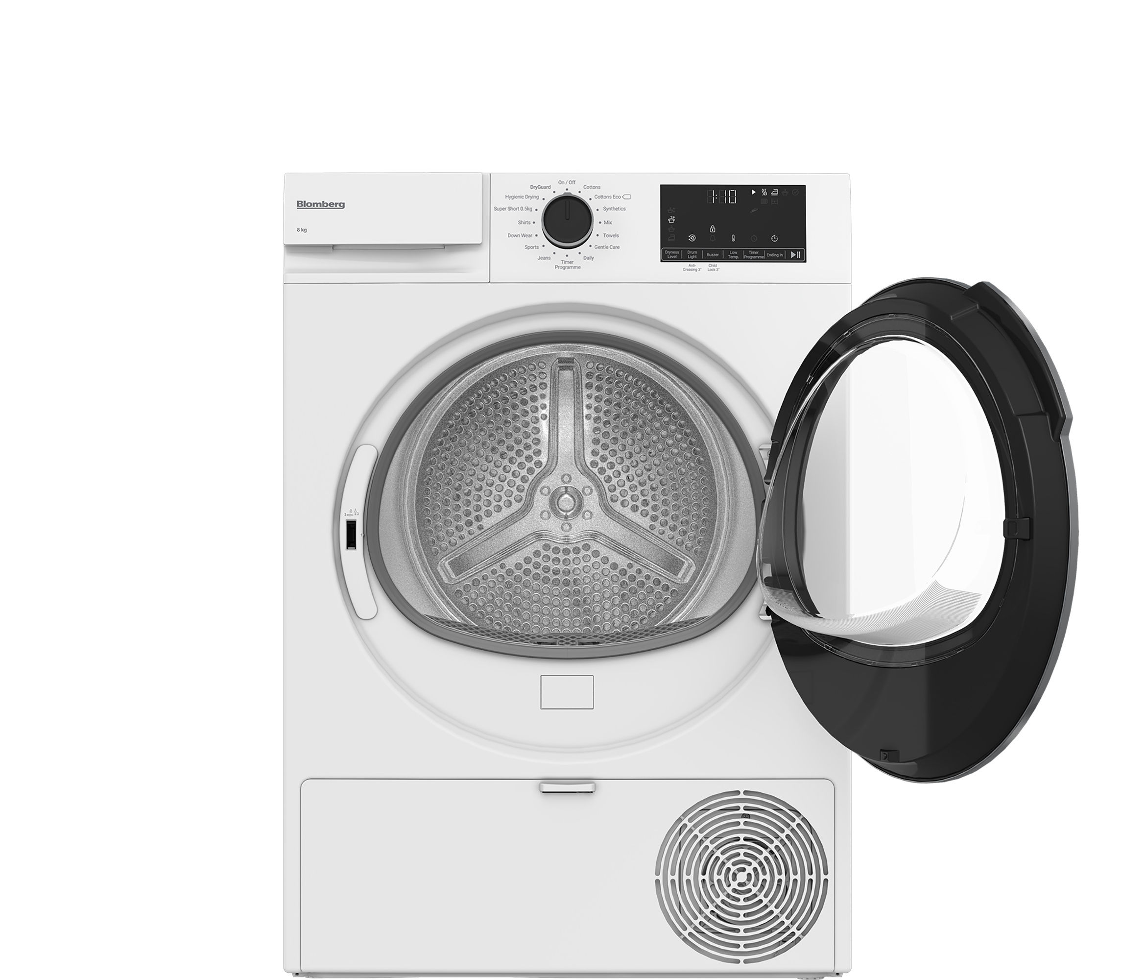 Blomberg LTA18321W 8kg Heat Pump Tumble Dryer - White - Image 2