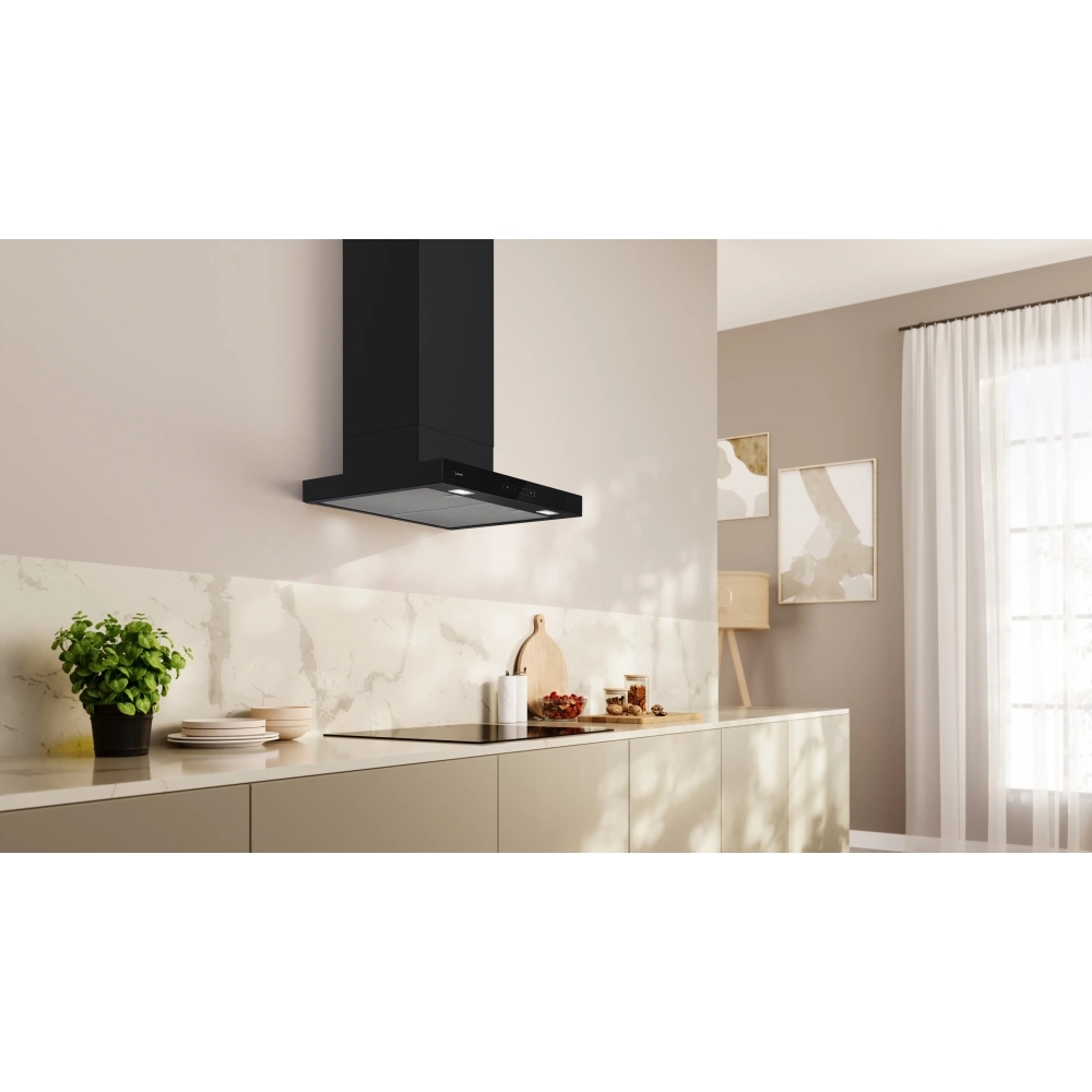 Neff D67BDN2S0B N70 Integrated Cooker Hood, Black, A++ Rated - Image 2