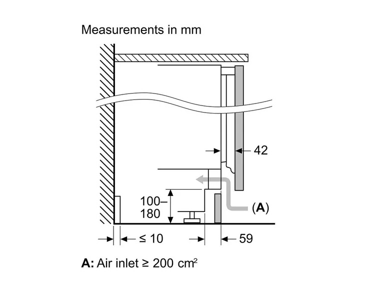 Neff GU7212FE0G Integrated Undercounter Freezer - Fixed Hinge - Image 3 Neff GU7212FE0G Integrated Undercounter Freezer - Fixed Hinge - Image 3