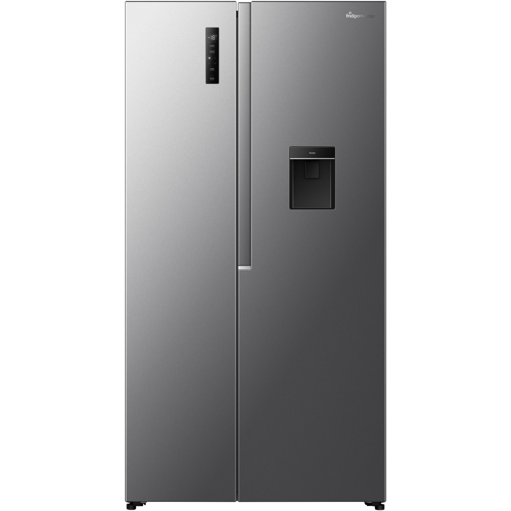 Fridgemaster MS91558DES American Fridge Freezer, Non-Plumbed – Silver Fridgemaster MS91558DES American Fridge Freezer, Non-Plumbed – Silver