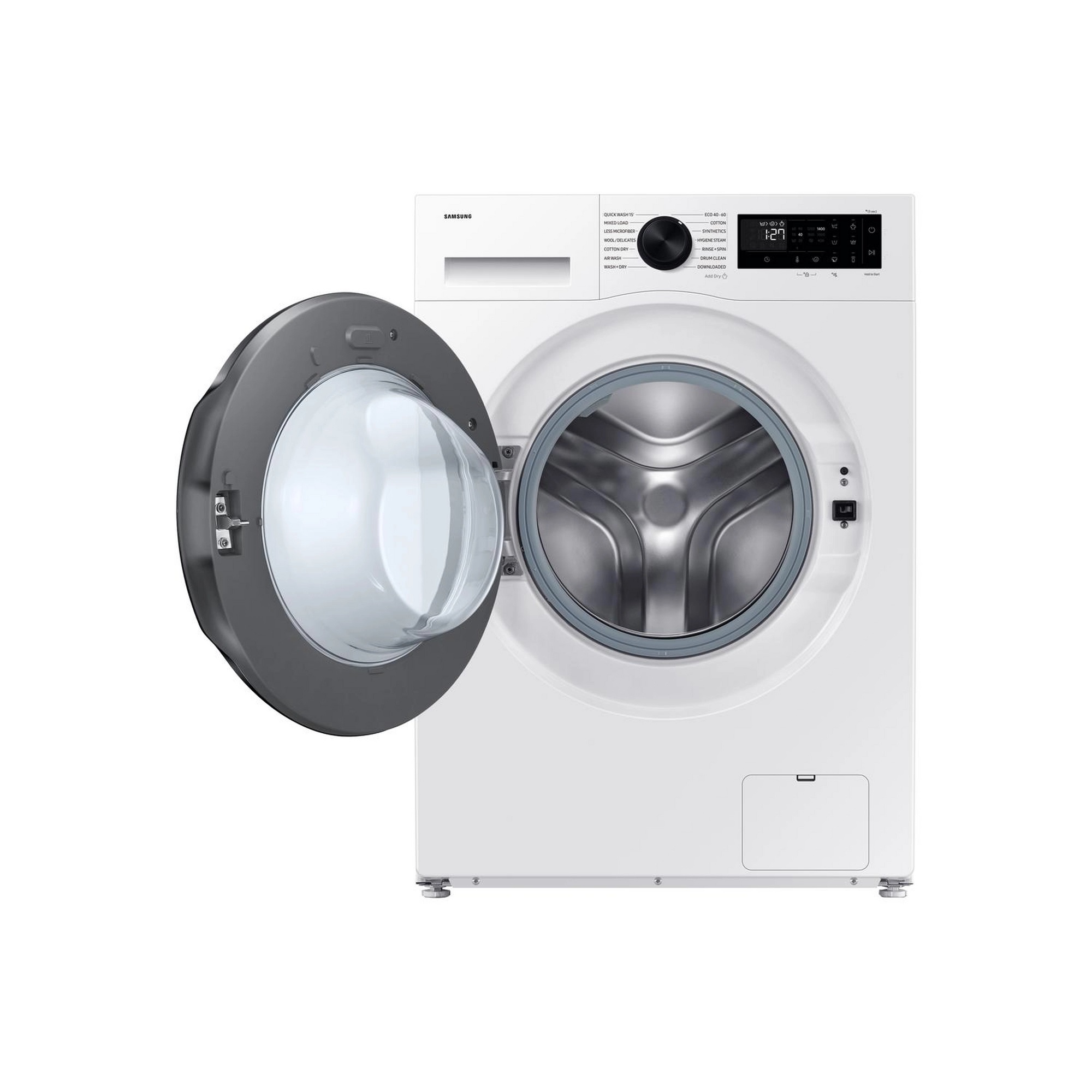 Samsung WD11DG5B15BEEU 11kg/6kg 1400 Spin Washer Dryer -White - Image 2