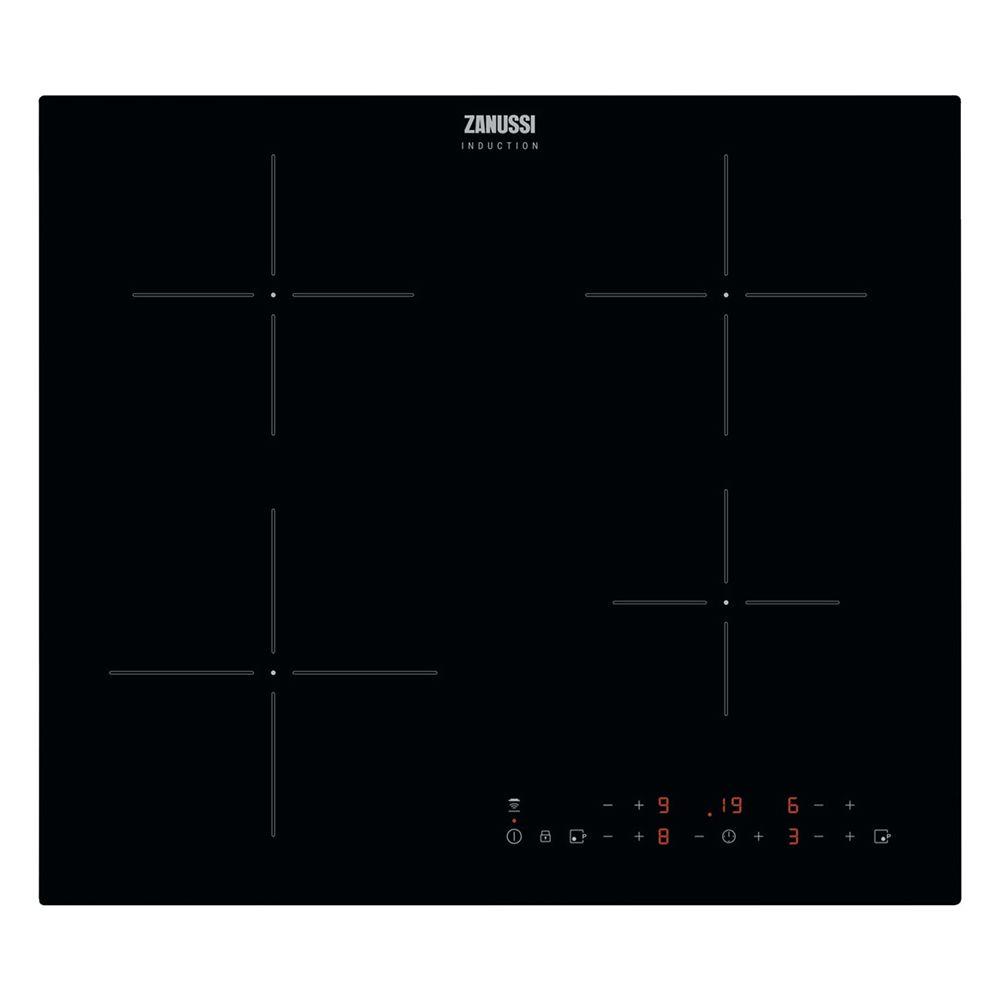 Zanussi ZITN643K 67.8cm Induction Hob in black - Image 1 Zanussi ZITN643K 67.8cm Induction Hob in black - Image 1