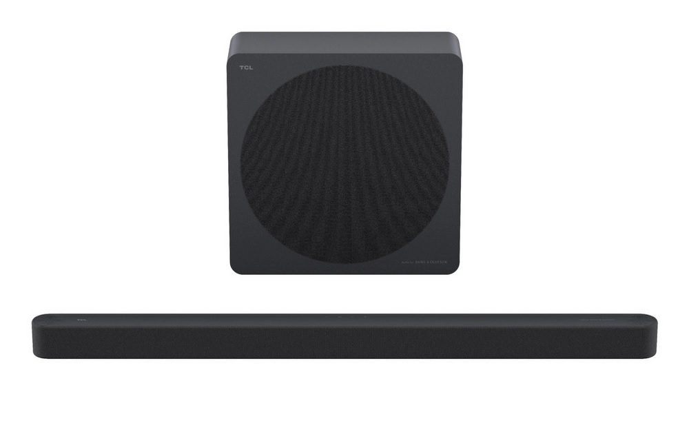 TCL A65K-UK 3.1.2ch Soundbar with wireless subwoofer, Audio by Bang & Olufsen - Black - Image 1