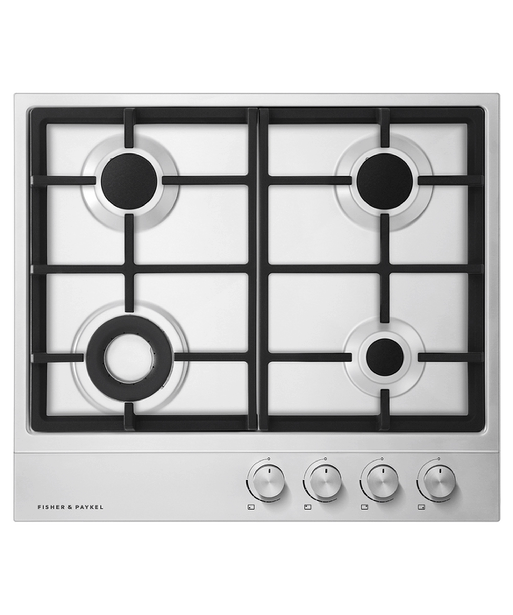 Fisher & Paykel CG604DNGX1 4 Burner 60cm Gas Hob - Stainless Steel Fisher & Paykel CG604DNGX1 4 Burner 60cm Gas Hob - Stainless Steel