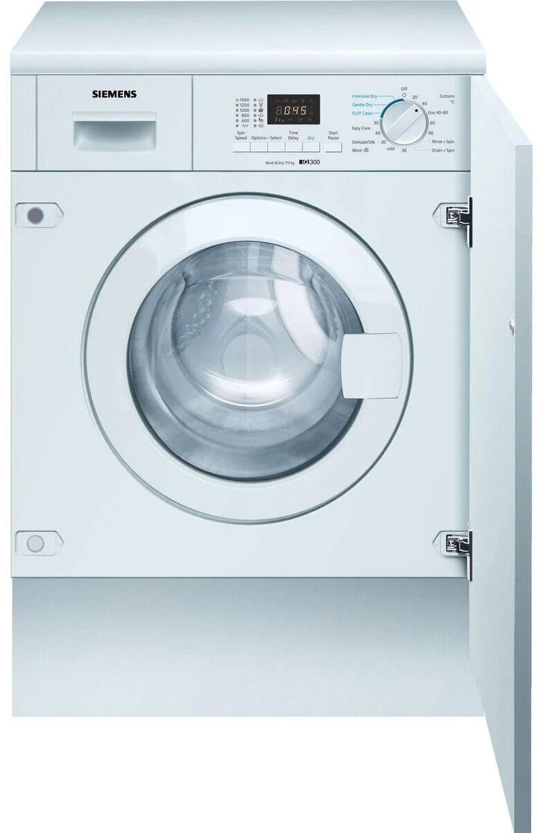 Siemens WK14D322GB-IQ300 7kg/4kg 1400 Spin Integrated Washer Dryer Siemens WK14D322GB-IQ300 7kg/4kg 1400 Spin Integrated Washer Dryer