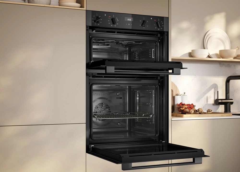 Neff U1ACE2AG3B 59.4cm Built In Electric Double Oven - Graphite Grey - Image 2 Neff U1ACE2AG3B 59.4cm Built In Electric Double Oven - Graphite Grey - Image 2