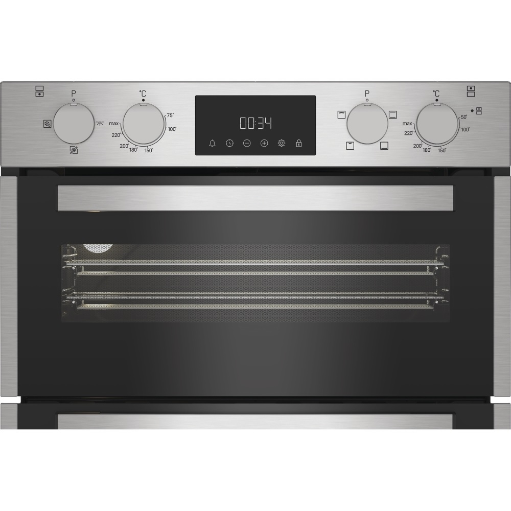 Hotpoint DUH10DIX Built-Under Electric Double Oven - Stainless Steel - Image 3 Hotpoint DUH10DIX Built-Under Electric Double Oven - Stainless Steel - Image 3