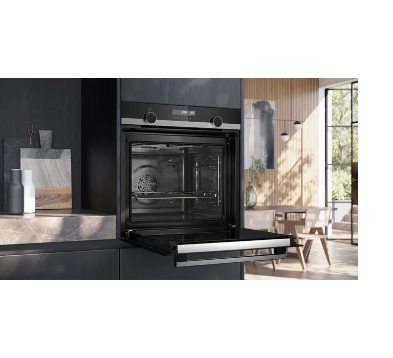 Siemens HB578GBS7B Built-In Electric Single Oven - Stainless steel - Image 2