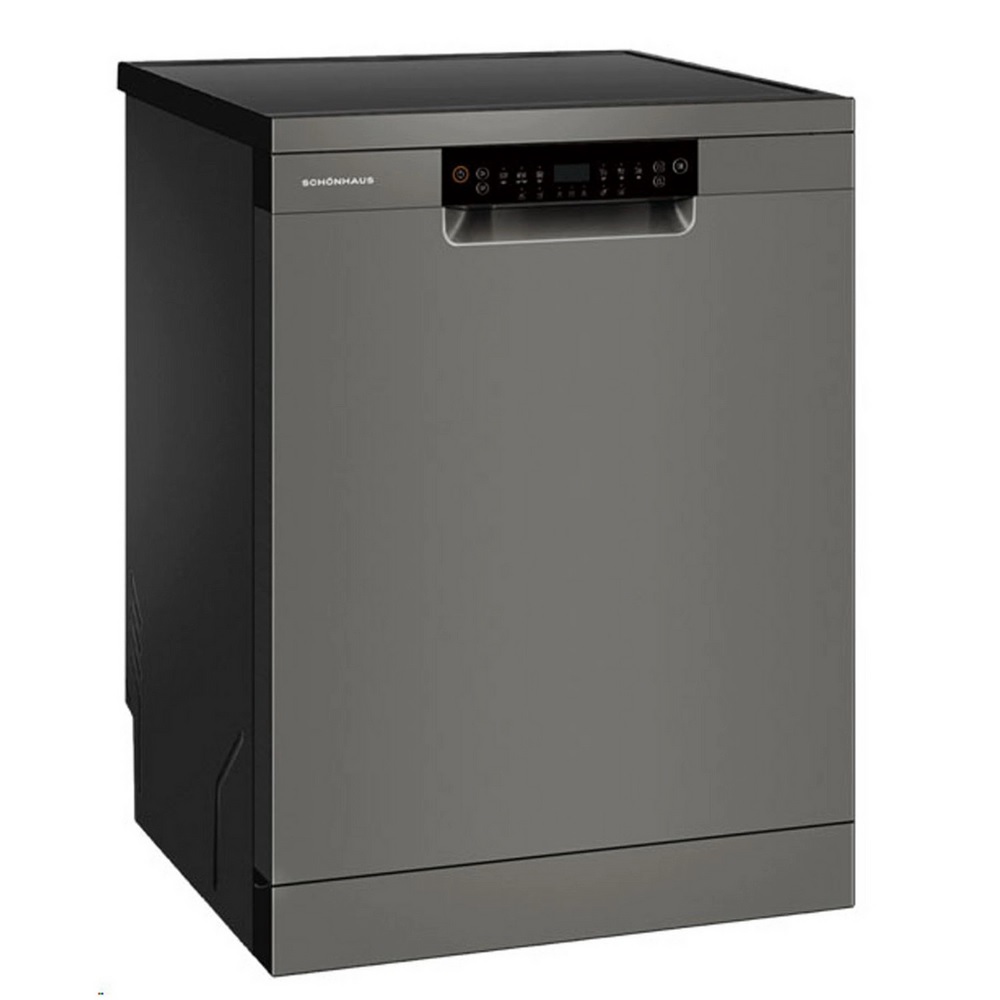 Schonhaus DWSF0115FSBG Dishwasher, 15 Place Settings, Graphite