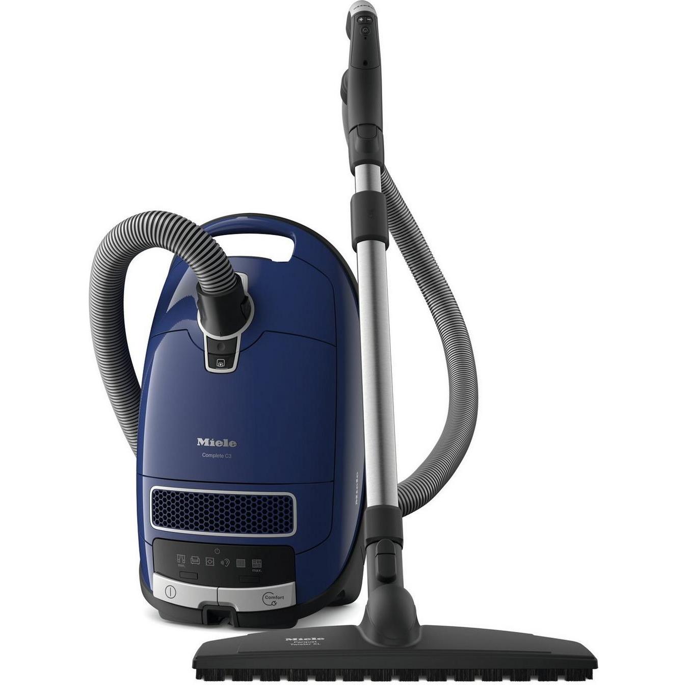 Miele C3COMFORT Bagged Cylinder Vacuum Cleaner in marine blue