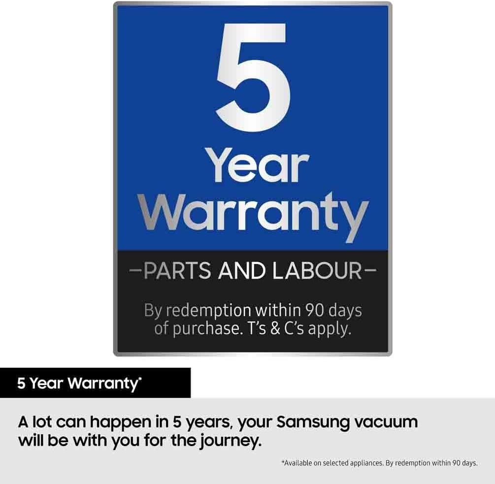 Samsung VS15T7036R5 Jet 70 Complete Cordless Vacuum Cleaner - Image 6