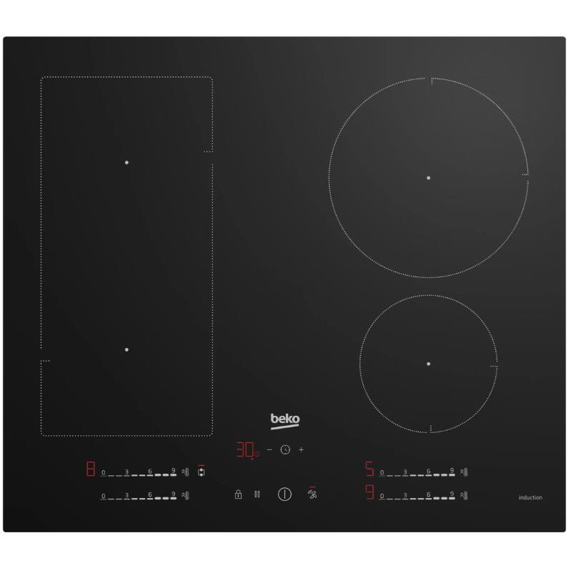 Beko HIIP64530UFT Induction Hob in Black