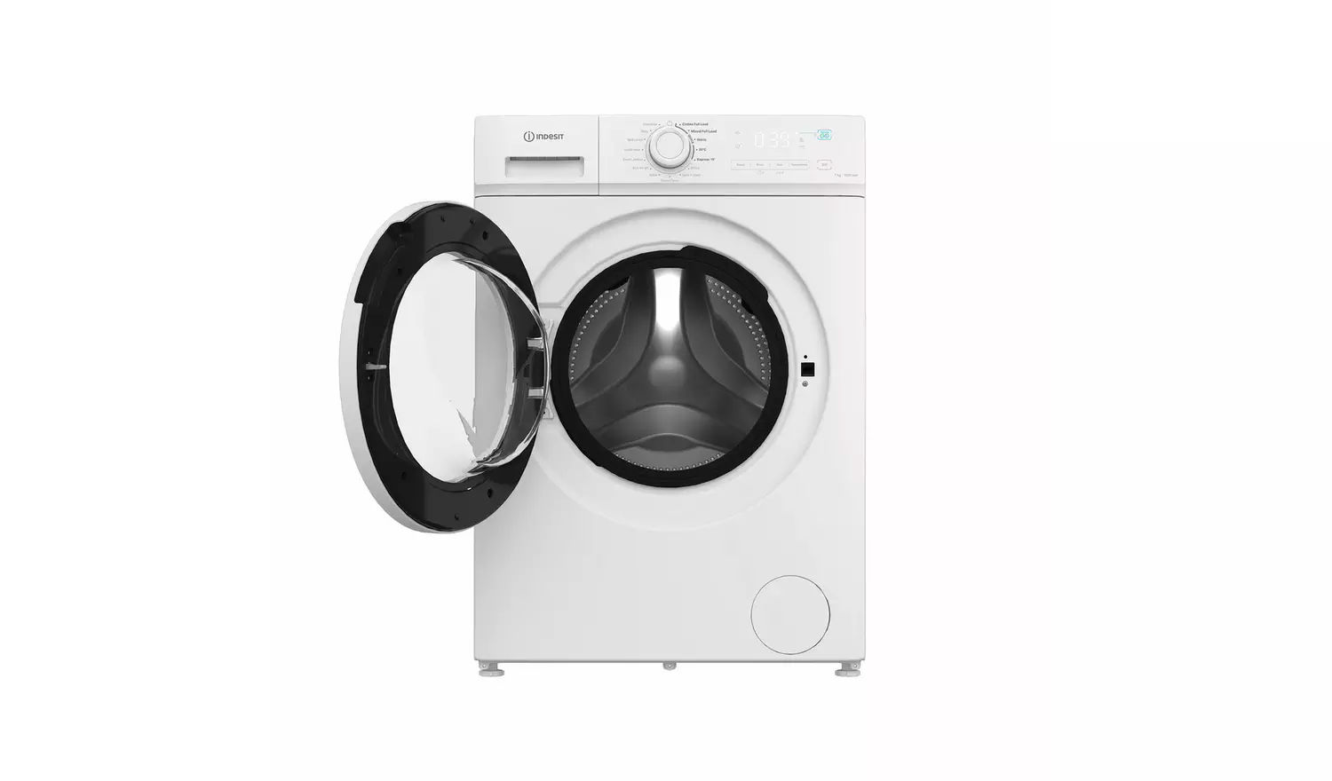 Indesit IMA764MYTIMEUK My Time IMA 764 MY TIME UK 7KG Washing Machine - White - Image 2 Indesit IMA764MYTIMEUK My Time IMA 764 MY TIME UK 7KG Washing Machine - White - Image 2
