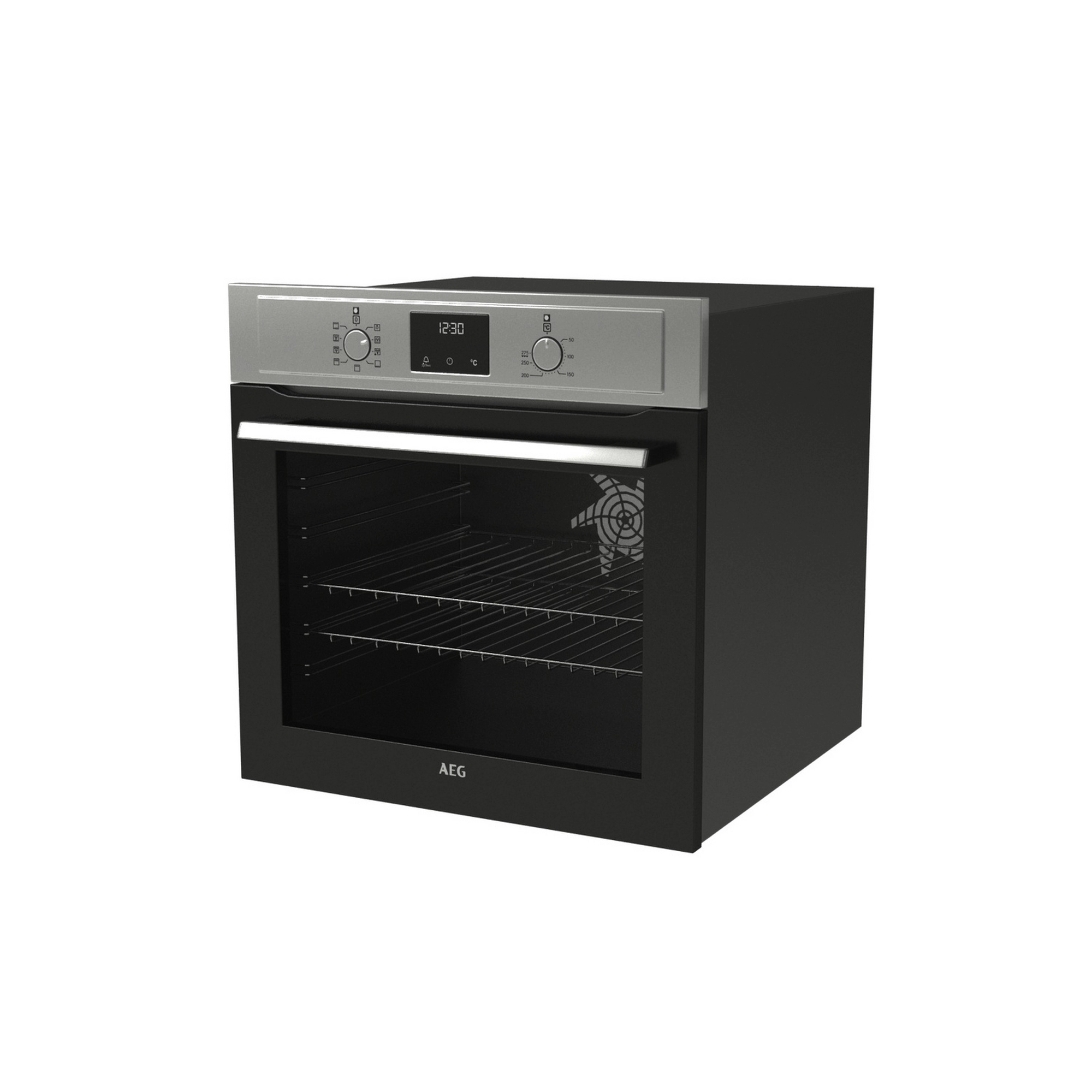 AEG BEX33501EM 59.4cm Built In Electric Single Oven - Stainless Steel - Image 2 AEG BEX33501EM 59.4cm Built In Electric Single Oven - Stainless Steel - Image 2