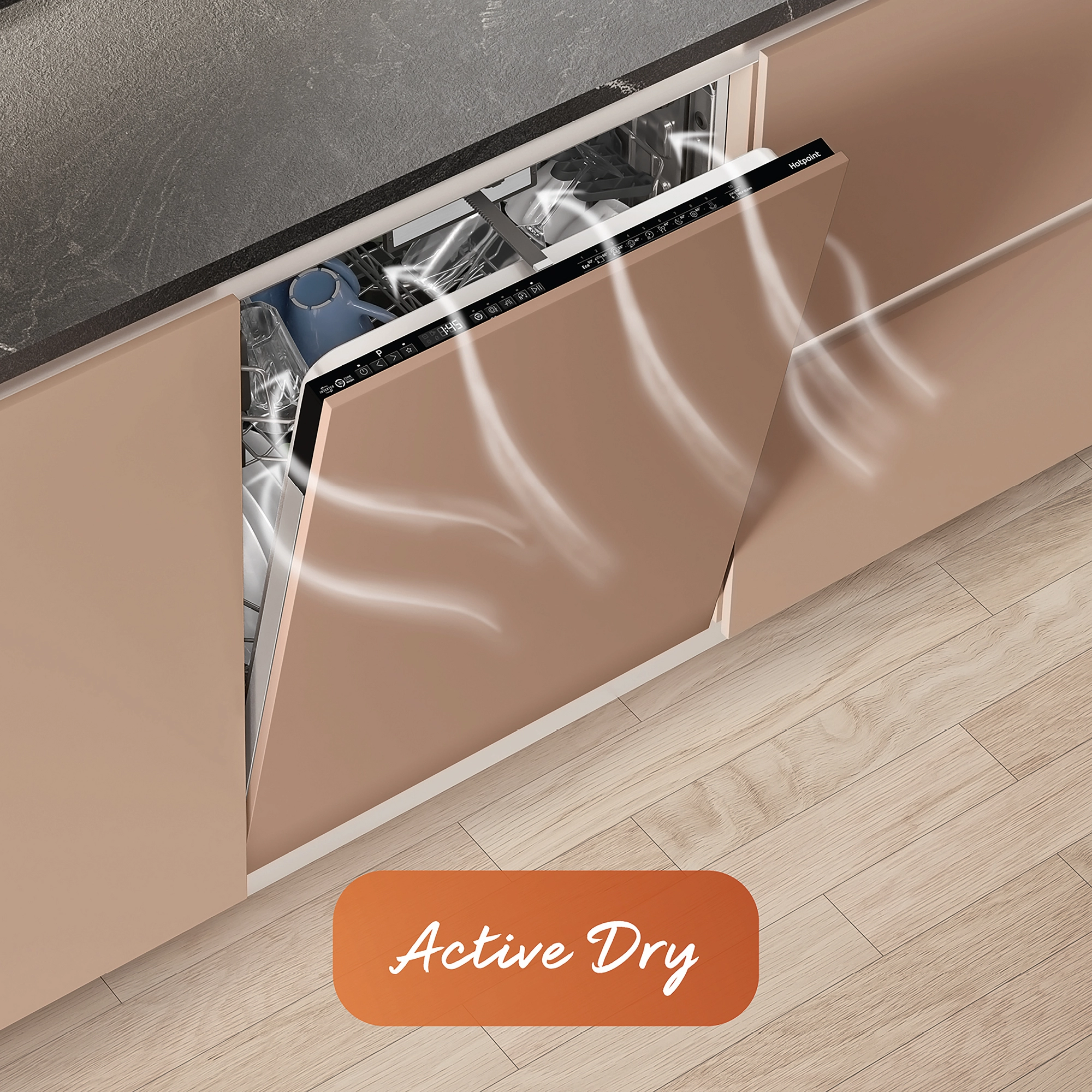 Hotpoint H2IC14BN7A0UK Integrated Dishwasher - 14 Place Settings - Image 4